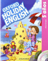 OXFORD HOLIDAY ENGLISH  5 AÑOS (LIBRO+MULTI-ROM)