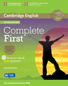 COMPLETE FIRST  STUDENT'S BOOK PACK (STUDENT'S BOOK WITH ANSWERS WITH CD-ROM, CLASS AUDIO CDS (2)) 2ND EDITION