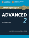 CAMBRIDGE CERTIF. ADVANCED 2 ST WHIT KEY 15