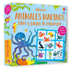 ANIMALES MARINOS. LIBRO Y JUEGOS DE EMPAREJAR