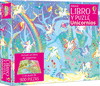 UNICORNIOS. LIBRO Y PUZLE (300 PIEZAS+UN LIBRO DE PEGATINAS)