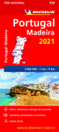 MAPA MICHELIN PORTUGAL MADEIRA 2021 (733 NATIONAL)