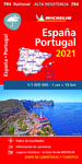 MAPA MICHELIN (ALTA RESISTENCIA) ESPAÑA PORTUGAL 2021 (794 NATIONAL)