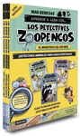 PACK APRENDE A LEER CON...LOS DETECTIVES ZOOPENCOS 1-2-3. ELIGE TU HISTORIA