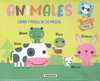 ANIMALES ( LIBRO Y PUZLE DE 20 PIEZAS )