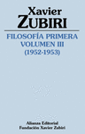 FILOSOFÍA PRIMERA (1952-1953) VOLUMEN III
