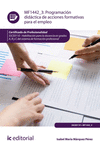 PROGRAMACIÓN DIDÁCTICA DE ACCIONES FORMATIVAS PARA EL EMPLEO. SSCE0110 - HABILIT