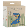 PELOS Y PLUMAS (LIBRO DE TELA)