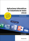 APLICACIONES INFORMÁTICAS DE TRATAMIENTO DE TEXTOS. MICROSOFT WORD 2019