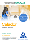 CELADOR DEL SERVICIO DE SALUD DE CASTILLA-LA MANCHA (SESCAM). TEST DEL TEMARIO