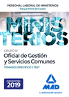 TEMARIO ESPECIFICO Y TEST ( OFICIAL DE GESTIÓN Y SERVICIOS COMUNES DEL PARQUE MÓVIL DEL ESTADO - GRUPO IV -