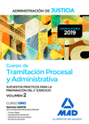 SUPUESTOS PRACTICOS PARA LA PREPARACION DEL 2º EJERCICIO VOLUMEN 2 CUERPO DE TRAMITACIÓN PROCESAL Y ADMINISTRATIVA DE LA ADMINISTRACIÓN DE JUSTICIA ( TURNO LIBRE )