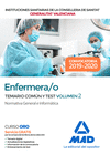 TEMARIO COMUN Y TEST 2 ENFERMERA/O DE INSTITUCIONES SANITARIAS DE LA CONSELLERIA DE SANITAT DE LA GENERALITAT VALENCIANA