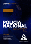 TEMARIO 1 CIENCIAS JURIDICAS POLICÍA NACIONAL ESCALA BÁSICA 2020 TEMARIO VOLUMEN 1 CIENCIAS JURÍDICAS