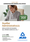 SIMULACROS DE EXAMEN DEL PRIMER EJERCICIO 1 AUXILIAR ADMINISTRATIVO DE LA ADMINISTRACIÓN GENERAL DEL ESTADO