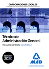 VOL 2 TEMARIO TÉCNICO  DE ADMINISTRACIÓN GENERAL DE CORPORACIONES LOCALES. TEMARIO GENERAL VOL