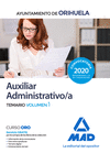 TEMARIO 1 AUXILIAR ADMINISTRATIVO DEL AYUNTAMIENTO DE ORIHUELA