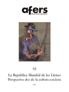 AFERS Nº 92 LA REPÚBLICA MUNDIAL DE LES LLETRES