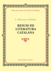 RESUM DE LITERATURA CATALANA
