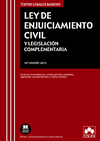 LEY DE ENJUICIAMIENTO CIVIL Y LEGISLACIÓN COMPLEMENTARIA ( 16ª EDICION 2018 )