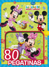LA CASA DE MICKEY MOUSE. 80 PEGATINAS