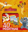 LA GUARDIA DEL LEÓN. 40 PEGATINAS DISNEY