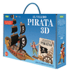VELERO PIRATA 3D, EL (CAJA CONSTRUYE) LIBRO+76 PIEZAS