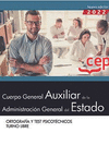 ORTOGRAFIA TEST PSICOTECNICOS CUERPO GENERAL AUXILIAR DE LA ADMINISTRACIÓN DEL ESTADO (TURNO LIBRE). ORTOGRAFÍ