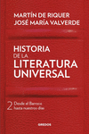 HISTORIA DE LA LITERATURA UNIVERSAL VOL.2 (DESDE EL BARROCO HASTA NUESTROS DIAS)