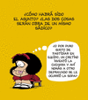 ¡LA SOPA! (LA PEQUEÑA FILOSOFÍA DE MAFALDA)