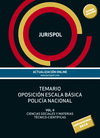 VOL.II: CIENCIAS SOCIALES TEMARIO OPOSICIÓN ESCALA BÁSICA POLICÍA NACIONAL