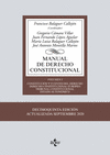 MANUAL DE DERECHO CONSTITUCIONAL ( VOLUMEN I )