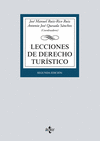 LECCIONES DE DERECHO TURÍSTICO (2ª EDICION)