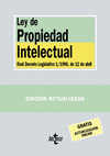 LEY DE PROPIEDAD INTELECTUAL (EDICION ACTUALIZADA SEPTIEMBRE 2023)