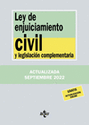 LEY DE ENJUICIAMIENTO CIVIL Y LEGISLACION COMPLEMENTARIA (2022)