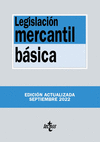 LEGISLACIÓN MERCANTIL BÁSICA (EDICION ACTUALIZADA SEPTIEMBRE 2022)
