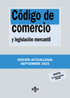 CODIGO DE COMERCIO Y LEGISLACION MERCANTIL (EDICION ACTUALIZADA SEPTIEMBRE 2023)