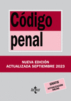 CODIGO PENAL (NUEVA EDICION ACTUALIZADA SEPTIEMBRE 2023)