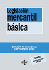 LEGISLACION MERCANTIL BASICA ( EDICION ACTUALIZADA SEPTIEMBRE 2023 )