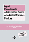 LEY DEL PROCEDIMIENTO ADMINISTRATIVO COMÚN DE LAS ADMINISTRACIONES PUBLICAS ( 8ª EDICION ACTUALIZADA 2023 )
