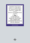 CONCEPTOS PARA EL ESTUDIO DEL DERECHO ADMINISTRATIVO II EN EL GRADO (9ª EDICION)