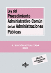 LEY DEL PROCEDIMIENTO ADMINISTRATIVO COMUN DE LAS ADMINISTRACIONES PUBLICAS (9ª EDICION ACTUALIZADA 2024)