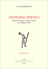 ANTOLOGÍA POÉTICA. CLAUDIO RODRÍGUEZ