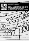 DE LA MUSICA AL SONIDO