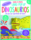 DINOSAURIOS. DISEÑA TU PROPIO LIBRO POP-UP. COLOREAME (5+)