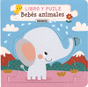 BEBÉS ANIMALES (LIBRO Y PUZLE)