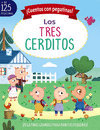 ¡CUENTOS CON PEGATINAS! LOS TRES CERDITOS