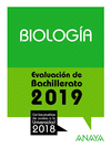 BIOLOGÍA ( EVALUACION DE BACHILLERATO 2019 )