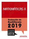 MATEMÁTICAS II ( EVALUACION DE BACHILLERATO 2019 )