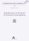 INTRODUCCION A LA TEORIA DE LAS FUNCIONES LEXICOGRAFICAS